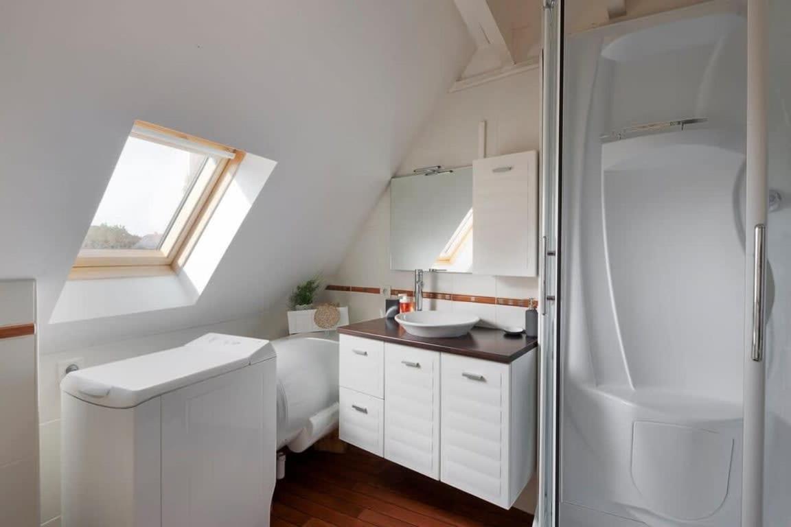 Le Ruellan Charmant Duplex Proche Plage 圣马洛 外观 照片