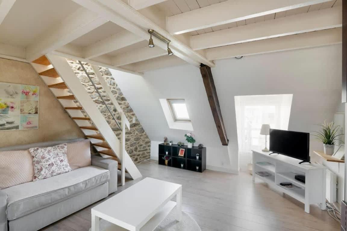 Le Ruellan Charmant Duplex Proche Plage 圣马洛 外观 照片